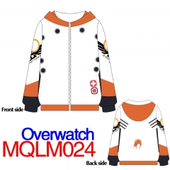 Overwatch Cosplay Game Cartoon With Hooded Anime Hoodie