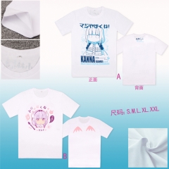 Kobayashi-san Chi no Maid White Two Designs Can Choose Japanese Anime T shirt