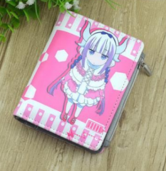 Kobayashi San Chi No Maid Anime Cute Girl PU Wallet