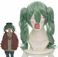 Vocaloid Hatsune Miku Gradient Green Cosplay Hair Anime Wig