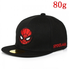 Marvel Comics Spider Man Movie Black Hip hop Hat Anime Baseball Cap 80g
