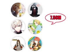 Korea Mystic Messenger Game Anime Cute Pins Set