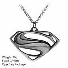Superman Alloy Anime Necklace (10pcs/set )
