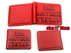 Pulp Fiction Movie PU Leather Fancy Cheap Wallet