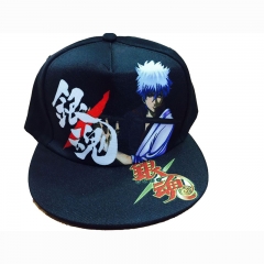 Gintama Sakata Gintoki Cartoon Baseball Cap Wholesale Canvas Anime Hat