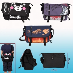 3 Style Desgin Kumamon Cartoon Anime Single Shoulder Bags