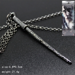 Harry Potter Cosplay Decoration Magic Wand Anime Necklace