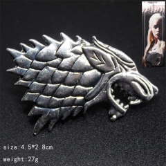Game of Thrones Cosplay Decoration Cool Pendant Anime Badge