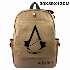 Assassin's Creed For Student Cosplay Canvas Anime Backpack Bag