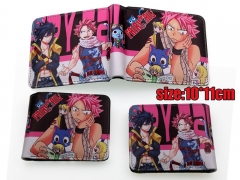 Japanese Cartoon Fairy Tail Anime PU Leather Wallet