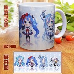Vocaloid Hatsune Miku Cartoon Color Printed Wholesale Anime Mug Cup