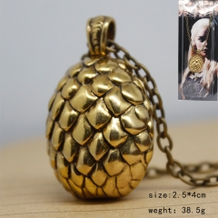 Game of Thrones Cosplay Decoration Cool Pendant Anime Necklace