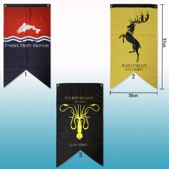 Game of Thrones Three Designs Can Choose Wholesale Anime Flag