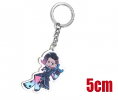 Overwatch Hot Game Sombra Cheapesr Anime Keychain