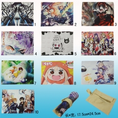 10 Designs Can Choose New Ariival Colorful Wholesale Anime Pencil Bag
