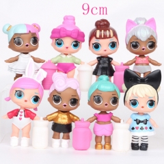 9cm Surprise Doll Anime Cute PVC Figures（Set）