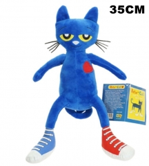 Pete the Cat For Kids Plush Dolls Anime Plush Toy 35CM