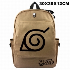 Naruto For Student Cosplay Canvas Anime Backpack Bag