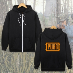 Playerunknown's Battlegrounds Fashion High Quality With Hat Zipper Hoodie