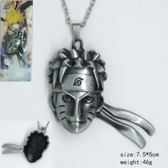 Naruto Uzumaki Naruto Alloy Silver Anime Necklace
