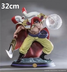 One Piece Edward Newgate Cartoon Model Toys Wholesale Anime Figure 32cm