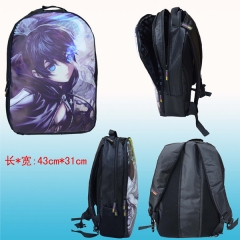 Blace Rock Shooter Cartoon Bag Wholesale Anime Backpack