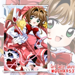 Card Captor Sakura Lovely Girl Print Fashion Anime Wallscrolls 60*90CM