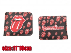 The Rolling Stones PU Leather Cheap Fancy Wallet