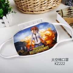 Playerunknown's Battlegrounds Color Printing Space Cotton Material Anime Mask