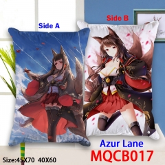 Azur Lane Game Fashion Two Sides Anime Long Style Pillow  40*60CM