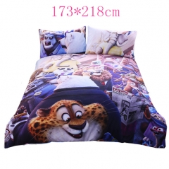 Zootopia J·K·Simmons Polyester Anime Quilt Cover