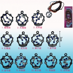 Twelve Constellations Cosplay Hand Catenary Anime Bracelet