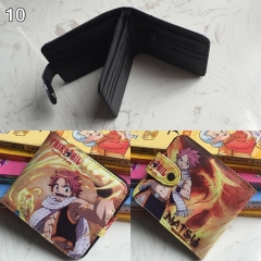 Fairy Tail Cosplay Colorful Folding Purse Anime Short Wallet