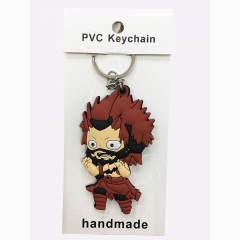 My Hero Academia Cartoon Model Figure Pendant Keyring Handmade Anime PVC Keychain