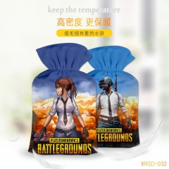 Playerunknown's Battlegrounds Cartoon Hands Blue Anime Hot-water Bag For Warm