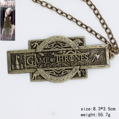 Game of Thrones Cosplay Decoration Pendant Anime Necklace