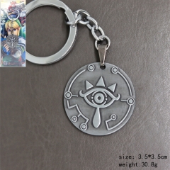 The Legend Of Zelda Ancient Silver Color Beautiful Anime Keychain