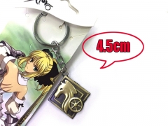 Fate Grand Order Game Rider Alloy Anime Cute Keychain