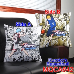 Kuroko no Basuke Japanese Sports Cartoon Two Sides Print Soft Anime Pillow 45*45CM