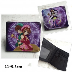 Japan Cartoon Card Captor Sakura Anime PU Leather Wallet