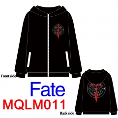 Fate Stay Night Anime Thickening Soft Warm Hoodie