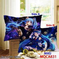 Hatsune Miku Two Sides Comfortable Anime Print Pillow 40*60CM