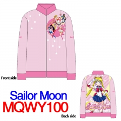 Sailor Moon Beautiful Girl Fashion Cosplay Anime Warm Zipper Hoodie