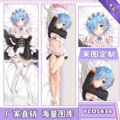 Re: Zero kara Hajimeru Isekai Seikatsu Cartoon Sexy Girl Stuffed Anime Long Pillow 50*150cm