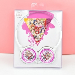 LoveLive Cosplay Cartoon For Listening With Headset Anime Headphone