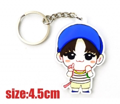 Korean Star Got 7 Cartoon Jackson Pendant Acrylic Anime Keychain