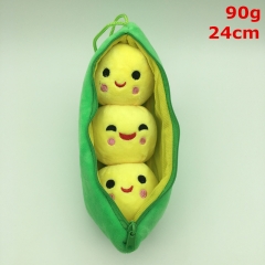 Disney Multifunctional Pea Plush Toy Anime Plush Pencil Bag