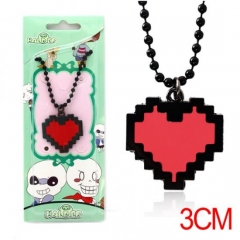 Undertale Red Hart Pendant Fashion Jewelry Wholesale Anime Necklace