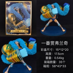 17.5cm One Piece Franky Cartoon Model Toy Anime PVC Figure