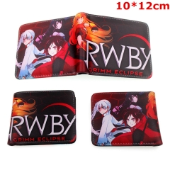 Rwby Cosplay Cartoon Folding PU Purse Anime Short Wallet